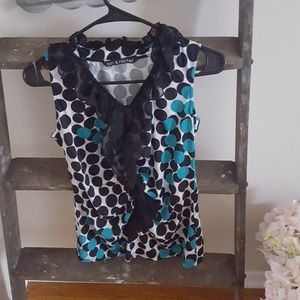 Polka dot tank top